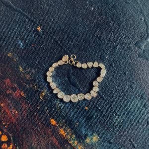 18K Gold Polki Bracelet
