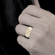 Load image into Gallery viewer, 18K Yellow Gold Loop Bold Ring
