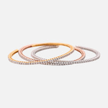 Load image into Gallery viewer, 18K Gold Diamond Patti Cuff Bangle
