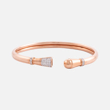 Load image into Gallery viewer, 18K Gold and Diamond Cuff Bangle
