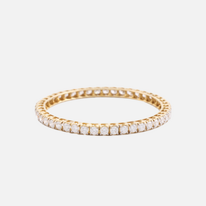 18K Yellow Gold Classic Diamond Patti Bangle