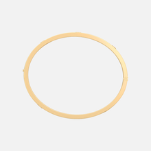 Load image into Gallery viewer, 18K Yellow Gold Loop Bold Bangle
