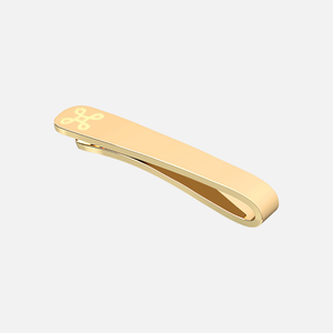 18K Yellow Gold Loop Tie Pin