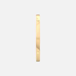 18K Yellow Gold Loop Bold Bangle